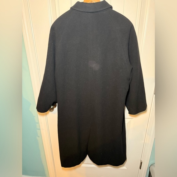 Preston and York Black 100% Wool Coat size 14 - Picture 5 of 9